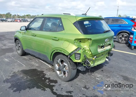 2023 Hyundai Venue Sel z USA, uszkodzony, nr VIN KMHRC8A3XPU229581